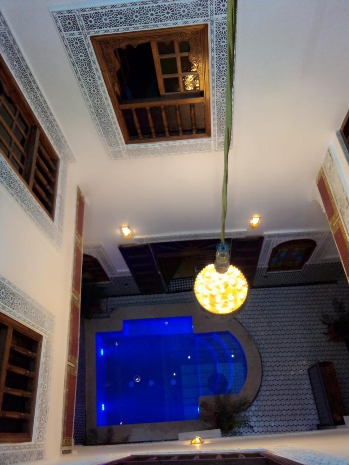 Riad Diamant Bleu Fès Chambre photo